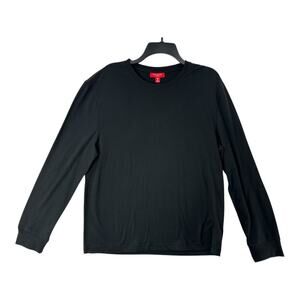 Family PJs Mens Christmas Holiday Pajama Top‎ Black M